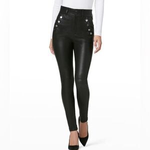 Joe’s Jeans The Georgia Coated High Waisted Ankle Skinny Jeans